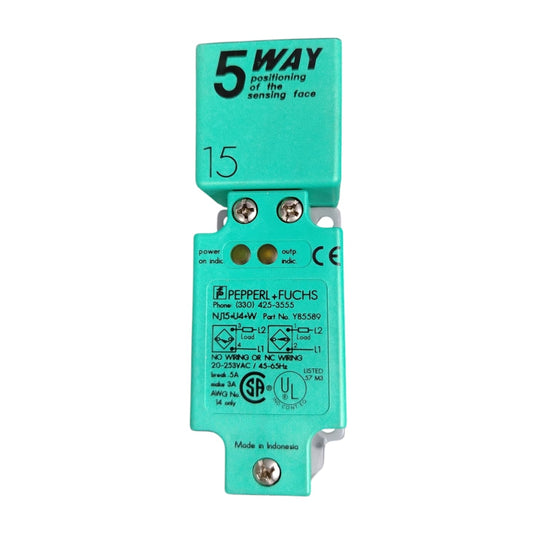 PEPPERL+FUCHS	NJ15-U4-W Y85589 Sensor de proximidad