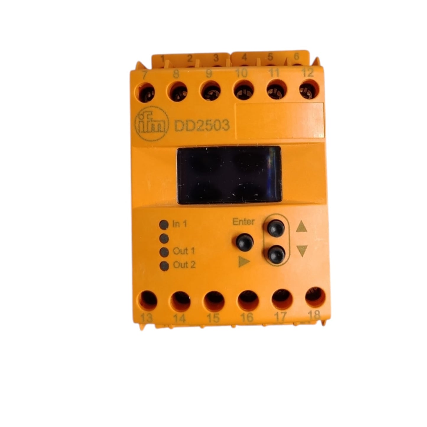 IFM	DD2503 UNIDAD DE EVALUACION PARA SUPERVISION DE VELOCIDAD DE ROTACION