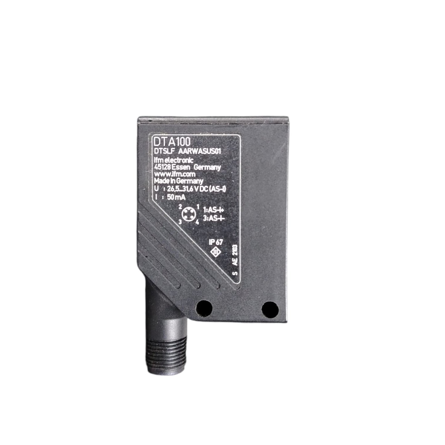 IFM	DTA100 DTSLF AARWASUS01 Cabezal de lectura/escritura RFID con AS-Interface