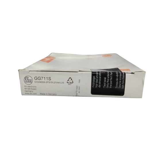 IFM	GG711S GIGA4008-2PS/SIL2/V4A/US SENSOR INDUCTIVO DE SEGURIDAD
