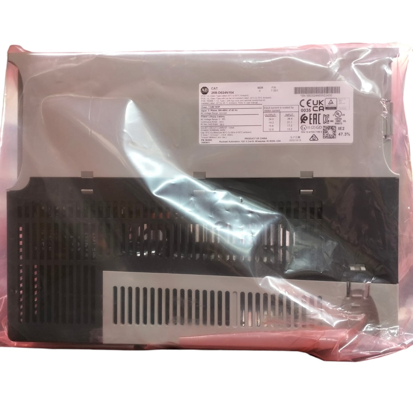 Allen Bradley 25b-d024n104 Variador de frecuencia