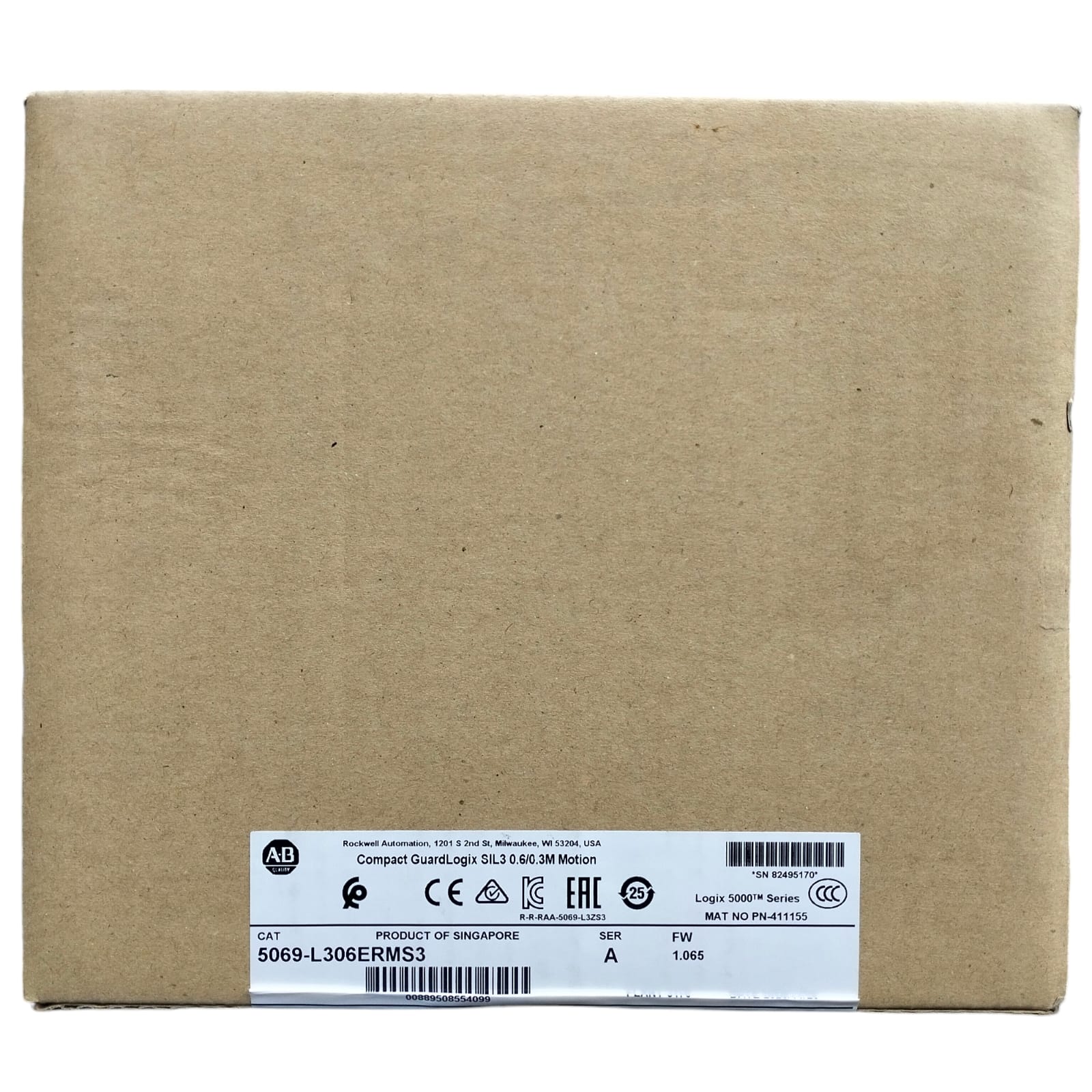 Allen Bradley 5069-l306erms3  PLC