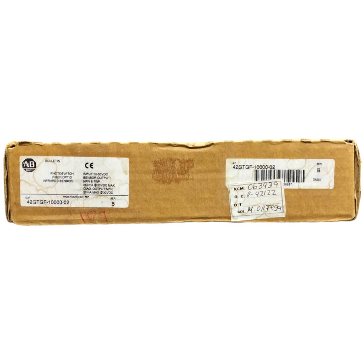 Allen Bradley 42gtgf-10000-02 Ser B Sensor Fotoeléctrico