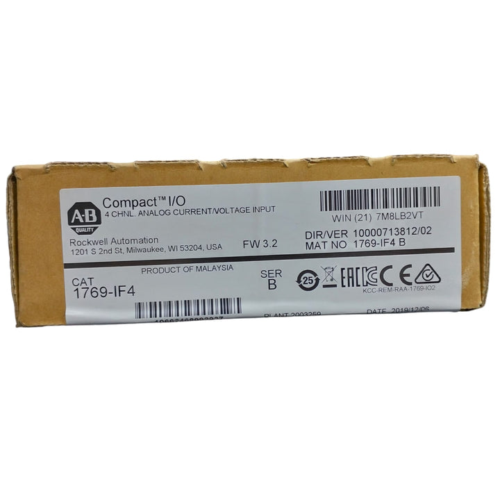 Allen Bradley 1769-if4 Serie B Compact I/o Módulo de entrada