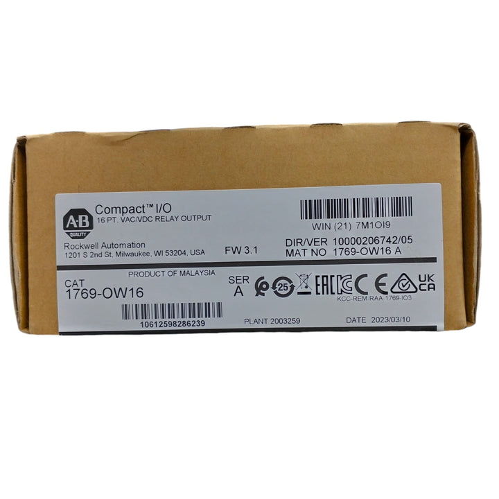 Allen Bradley 1769-ow16 Módulo de salida