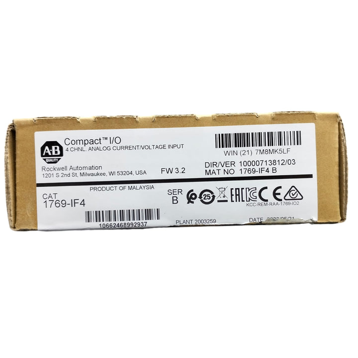 Allen Bradley 1769-if4 Módulo de entrada