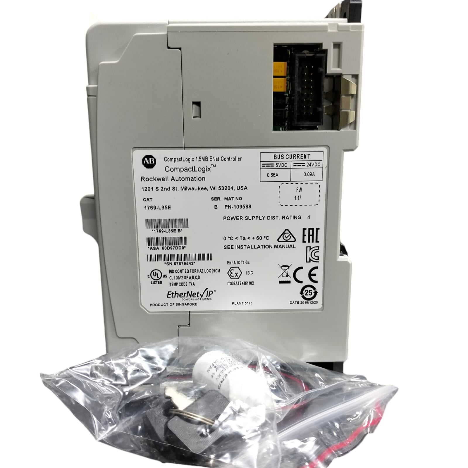 Allen Bradley 1769 L35e Ser B PLC