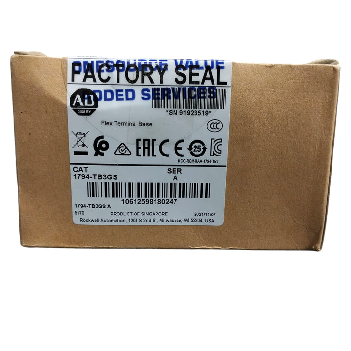 Allen Bradley 1794-tb3gs Base