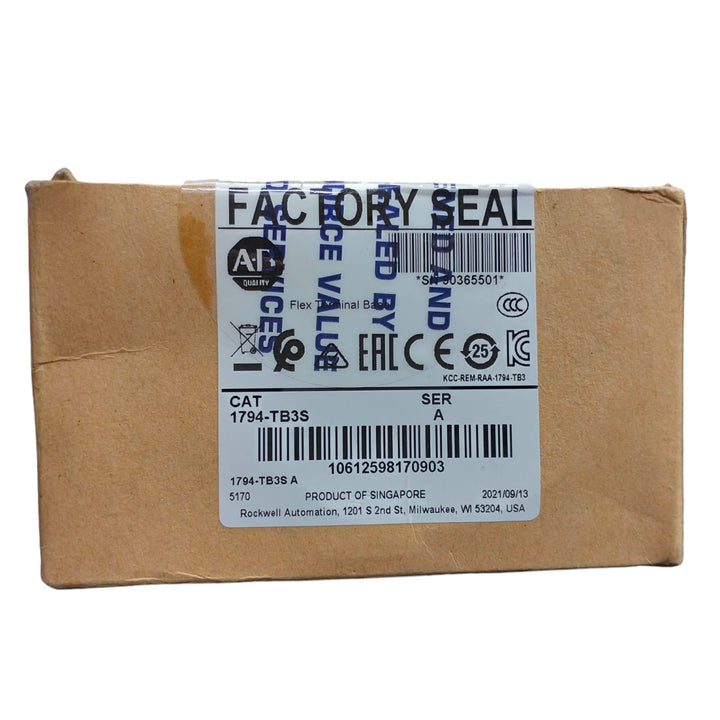 Allen Bradley 1794-tb3s Serie A Terminal Base