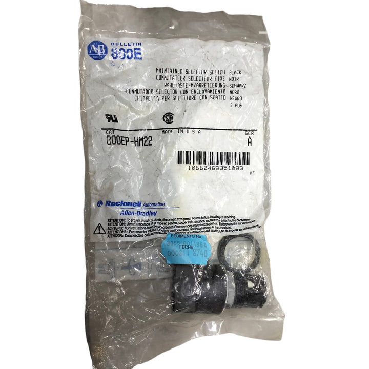 Allen Bradley 800ep-hm22 Interruptor