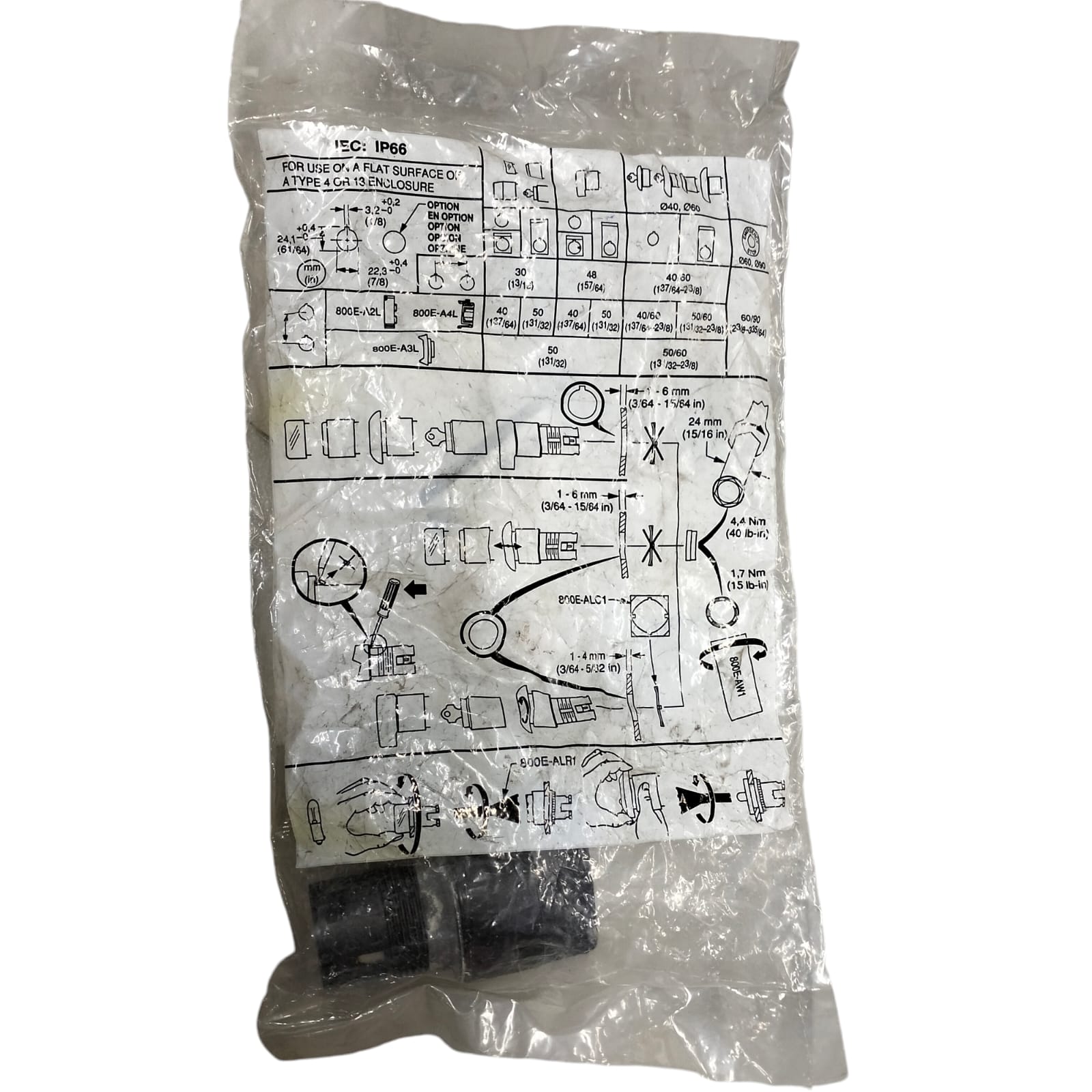 Allen Bradley 800ep-hm22 Interruptor