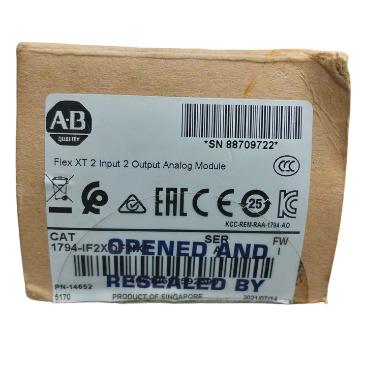 Allen Bradley 1794-if2xof2ix Módulo
