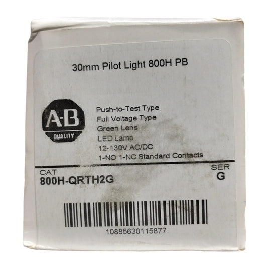 Allen Bradley 800h-qrth2g Ser.g Botón