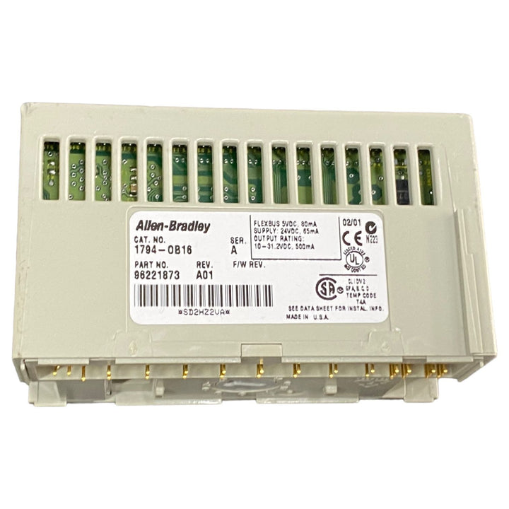 Allen Bradley 1794-ob16 + 1794-tb3 Modulo con base