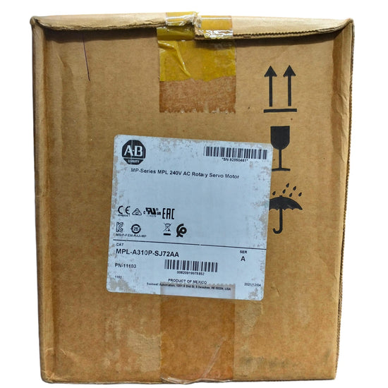 Allen Bradley Mpl-a310p-sj72aa Servomotor