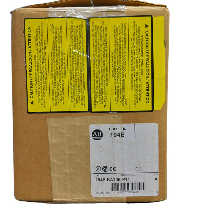 Allen Bradley 194e-ka20e-p11 Interruptor