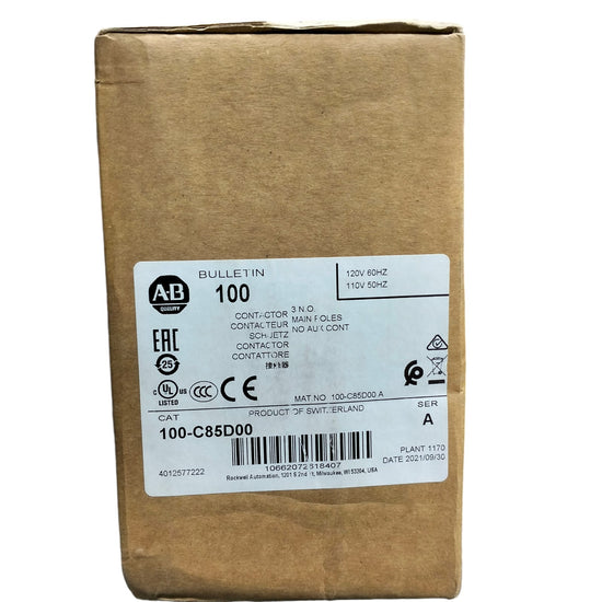 Allen Bradley 100-C85D00 AC Contactor