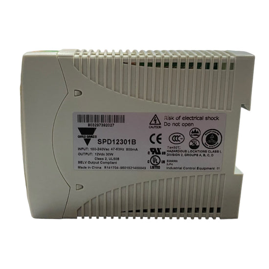 Carlo Gavazzi Spd1230 Fuentes de alimentacion