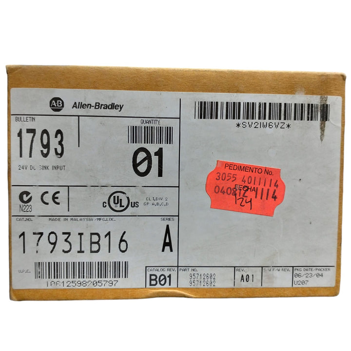 Allen Bradley 1793-IB16 Módulo de entrada