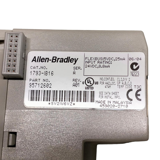 Allen Bradley 1793-IB16 Módulo de entrada