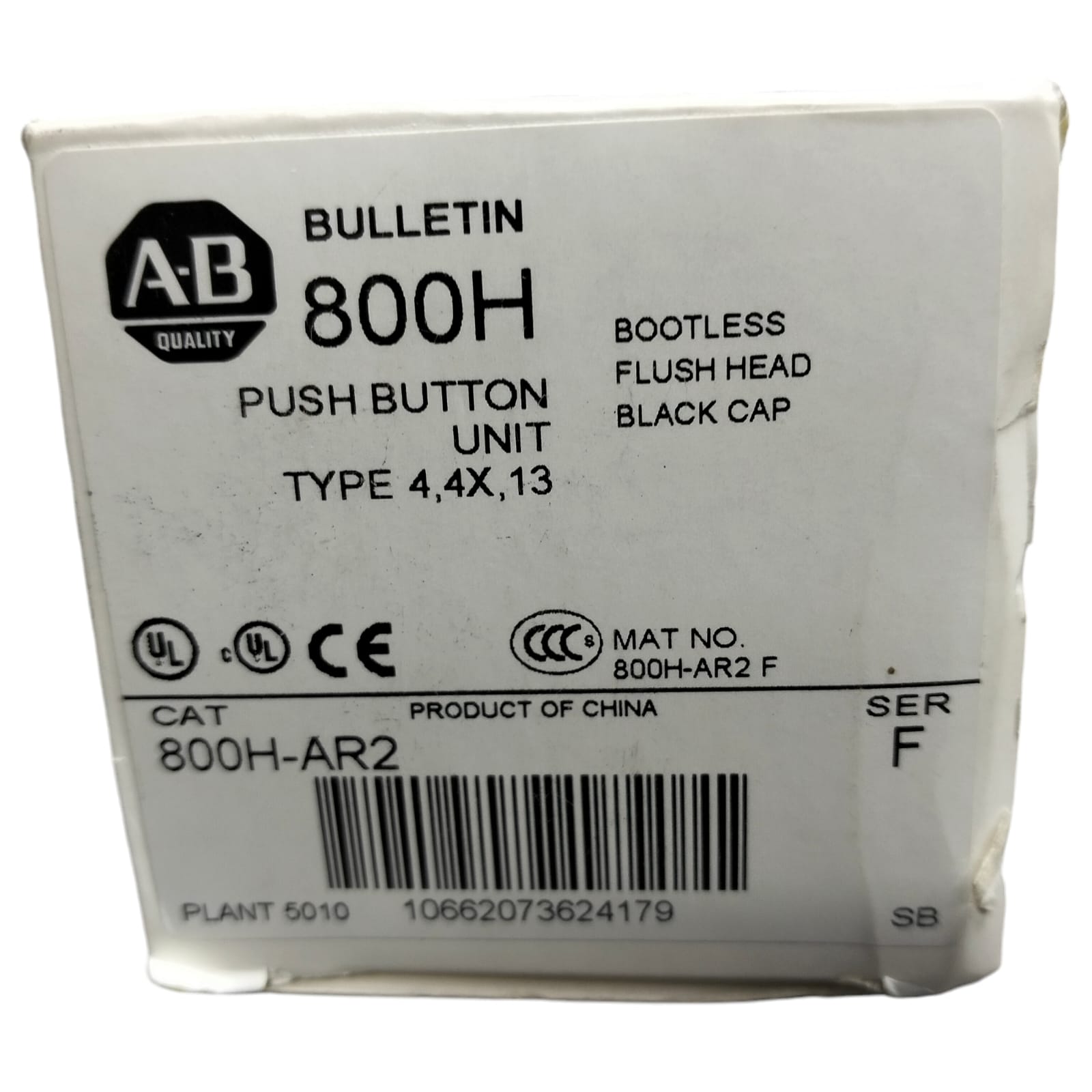 Allen Bradley 800h-ar2 Botón