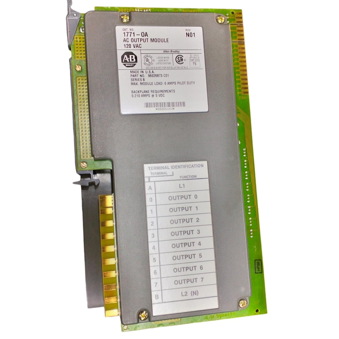 Allen Bradley 1771-oa Módulo de salida