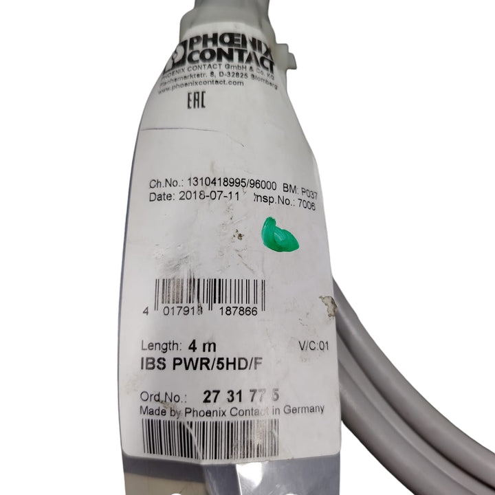 PHOENIX CONTACT  IBS PWR/5HD/F CABLE