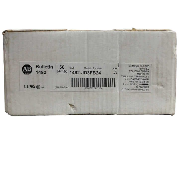 Allen Bradley 1492-jd3fb24 Clema