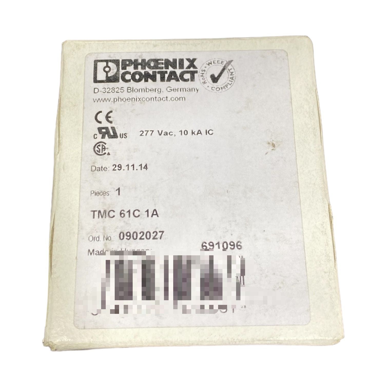 Phoenix Contact Tmc 61c 1a Interruptor termomagnético