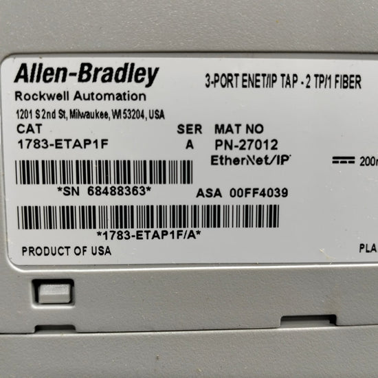 Allen-Bradley 1783-ETAP1F Switch