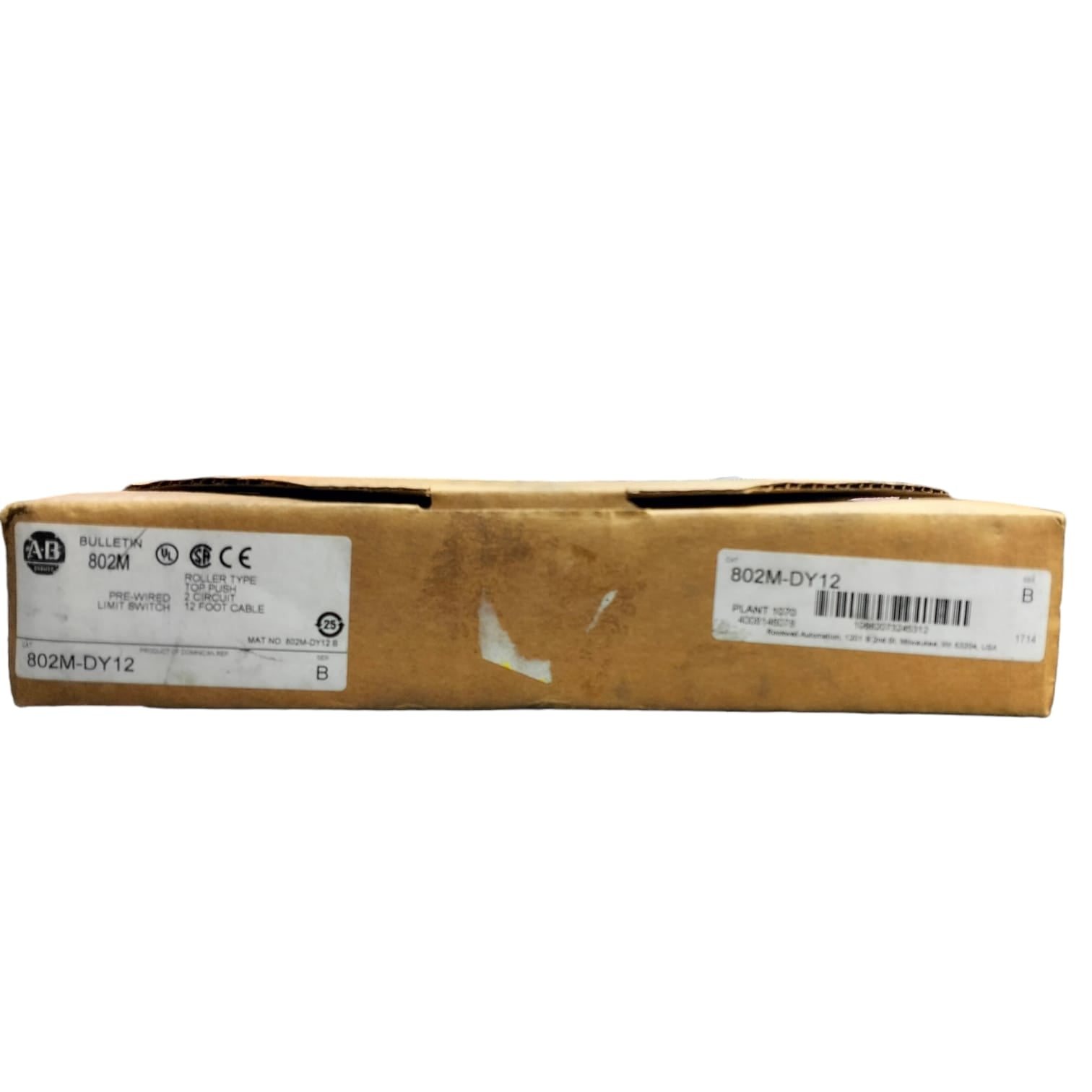 Allen Bradley 802m-dy12 Interruptor