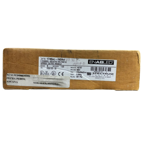 Allen Bradley 1746sc-in04vi Módulo de salida
