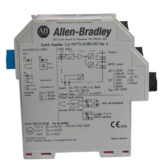 Allen Bradley 937ts-disrs-kd1 Relevador de seguridad