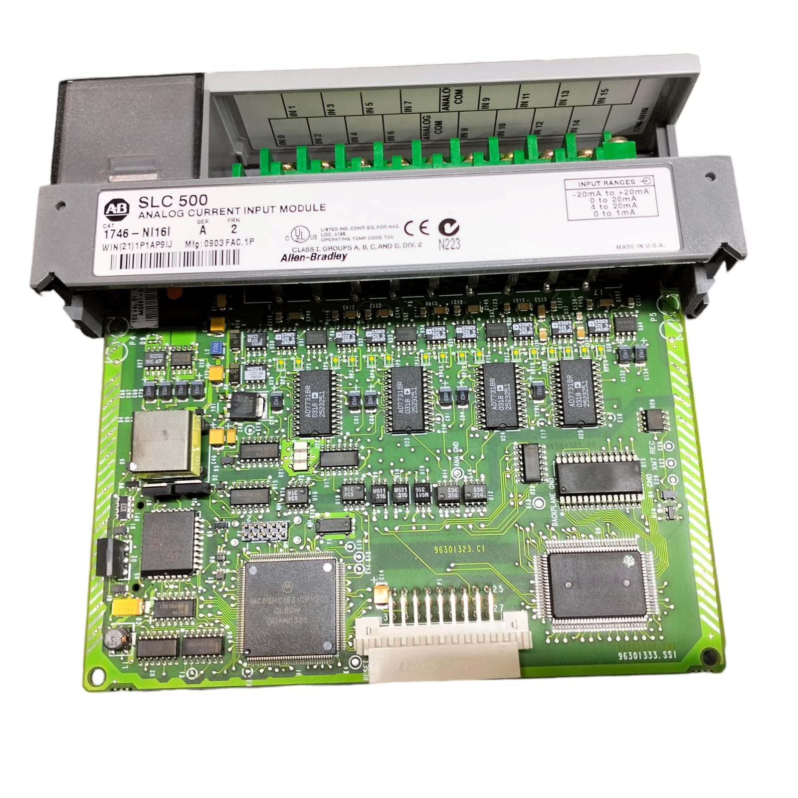 Allen Bradley 1746-ni16i Módulo de entrada