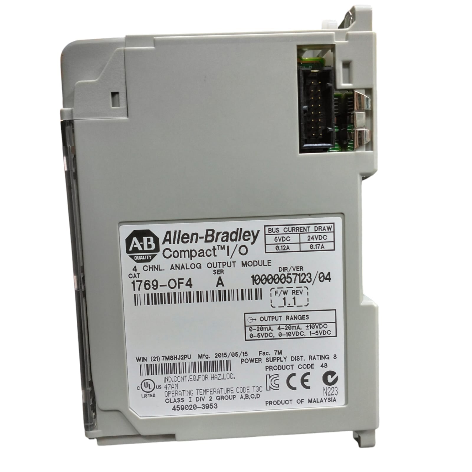 Allen Bradley 1769-of4 Módulo de salida