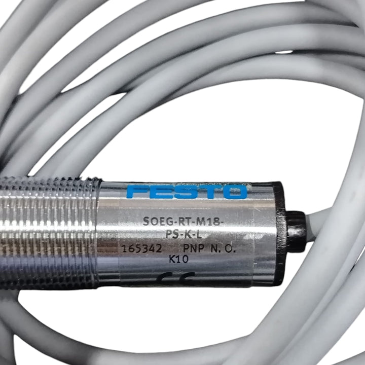 FESTO SOEG-RT-M18-PS-K-L SENSOR INDUCTIVO