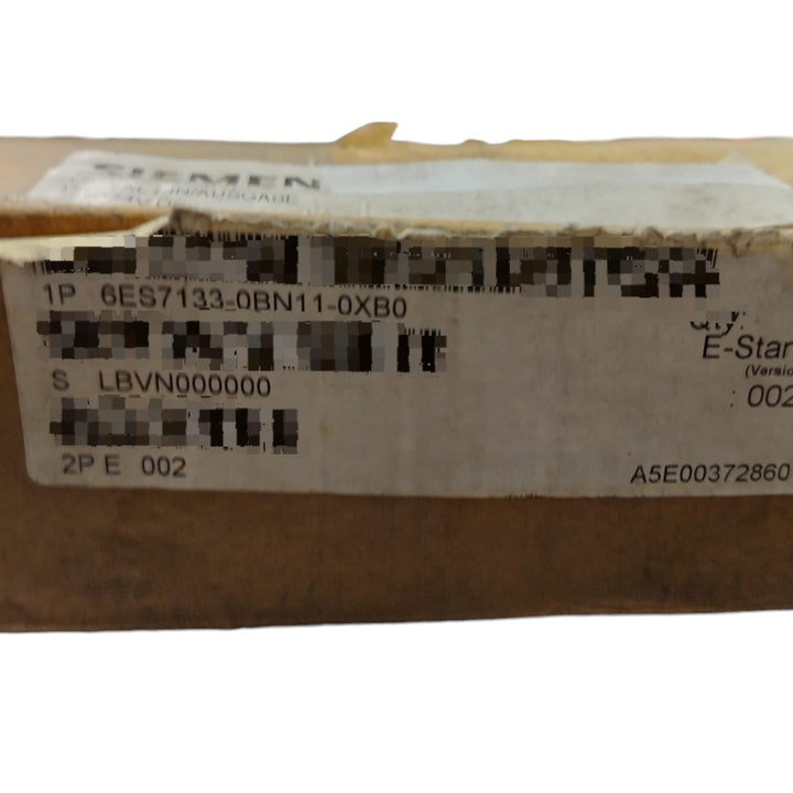 SIEMENS 6ES7 133-0BN11-0XB0 MÓDULO ELECTRONICO DIGITAL