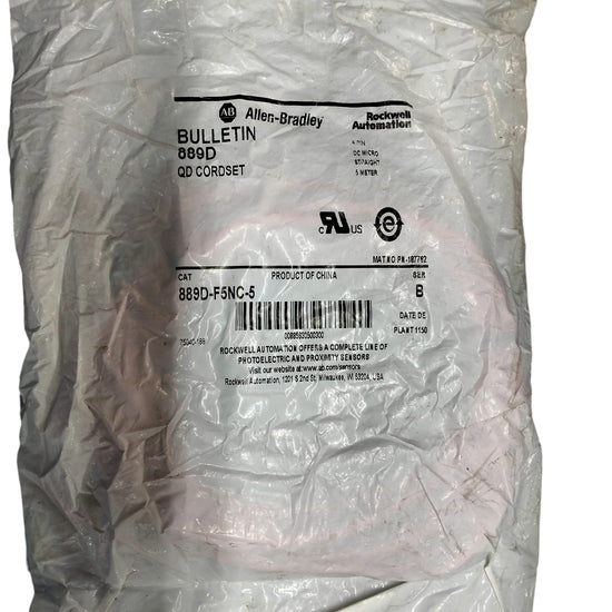 Allen Bradley 889d-f5nc-5 Cable