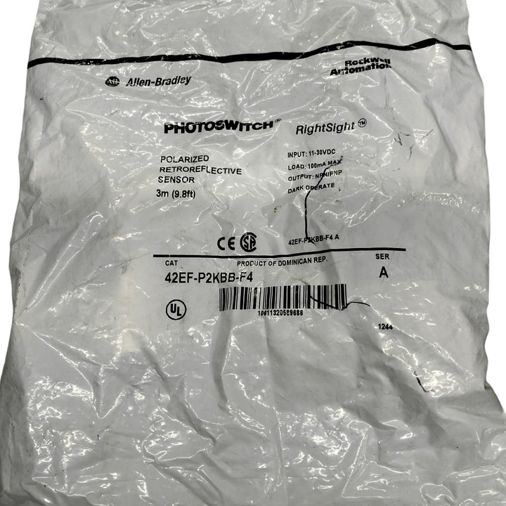 Allen Bradley 42ef-p2kbb-f4 Sensor