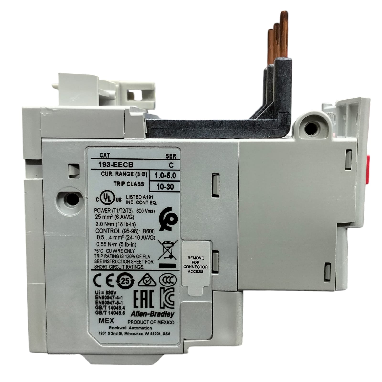 Allen Bradley 193-eecb Relevador
