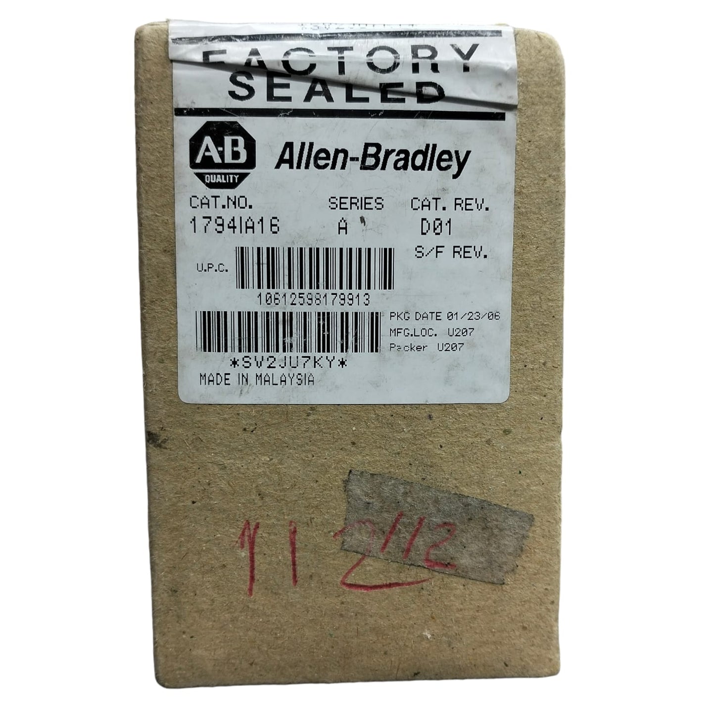 Allen Bradley 1794-ia16 Módulo de entrada