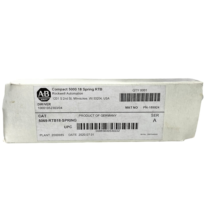 Allen Bradley 5069-rtb18-spring Bloque terminal