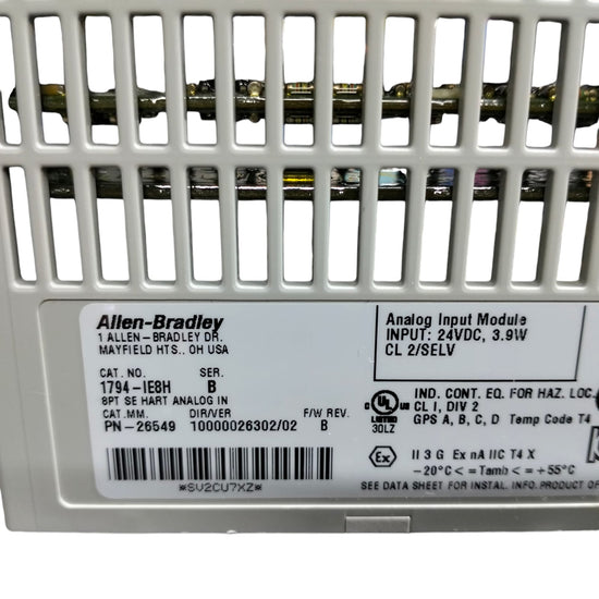 ALLEN BRADLEY 1794-IE8H Módulo de entrada