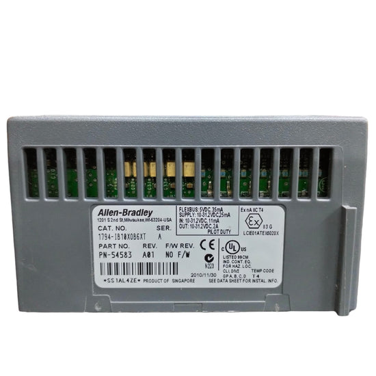Allen Bradley 1794-ib10xob6xt Módulo de entrada y salida