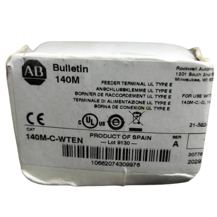 Allen Bradley 140m-c-wten Conector