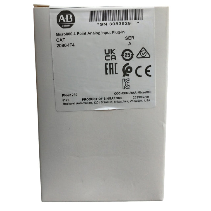 Allen Bradley 2080-if4 Módulo de entrada y salida