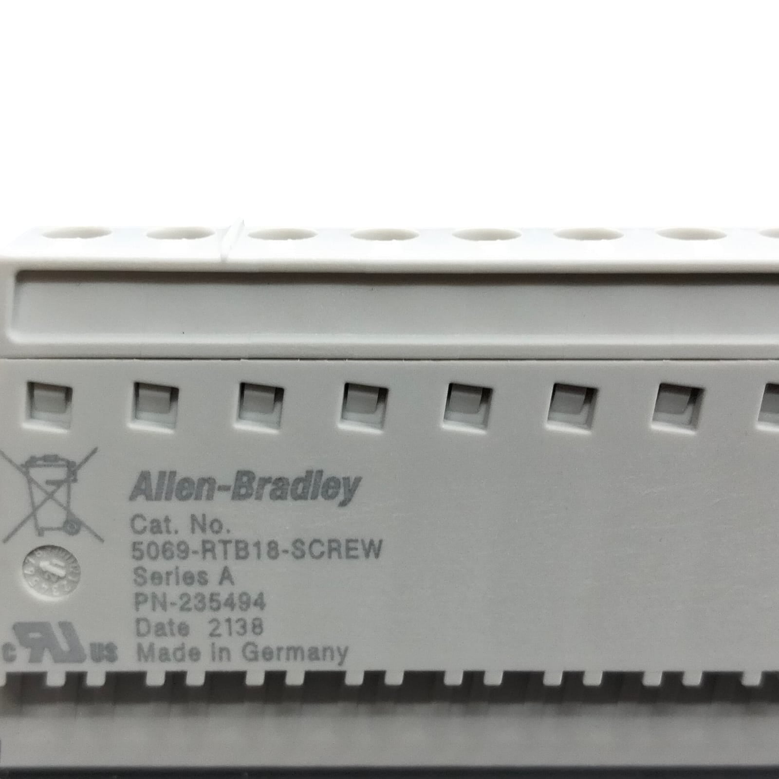 Allen Bradley 5069 Rtb18 Screw Bloque terminal