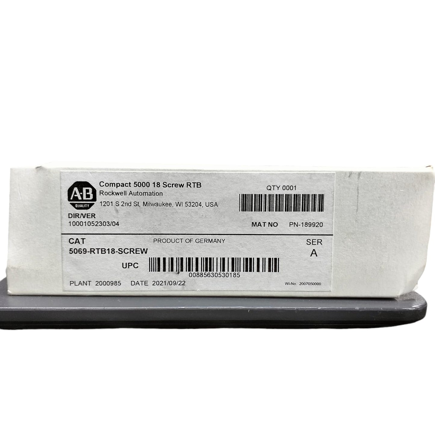 Allen Bradley 5069 Rtb18 Screw Bloque terminal