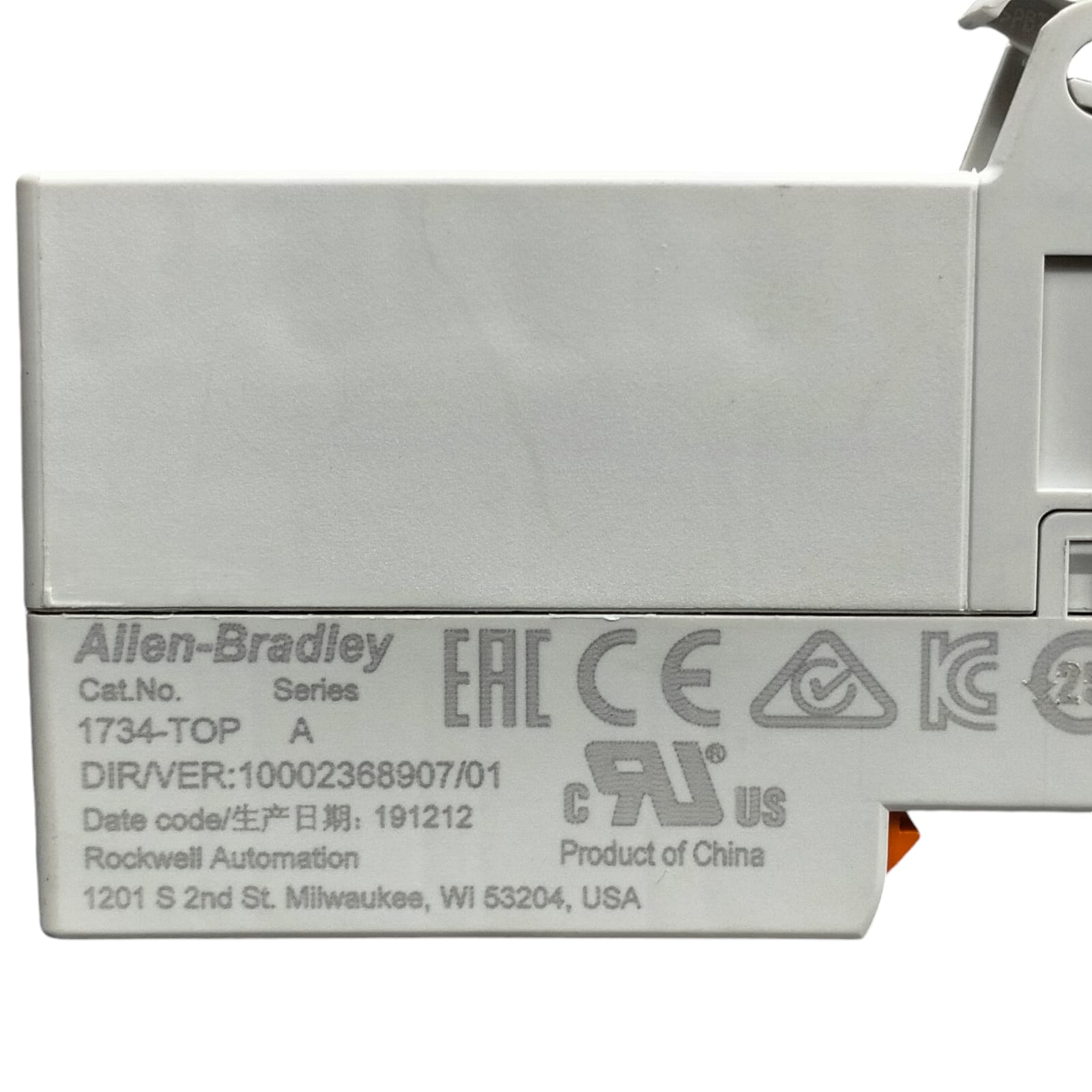 Allen Bradley 1734-top Base