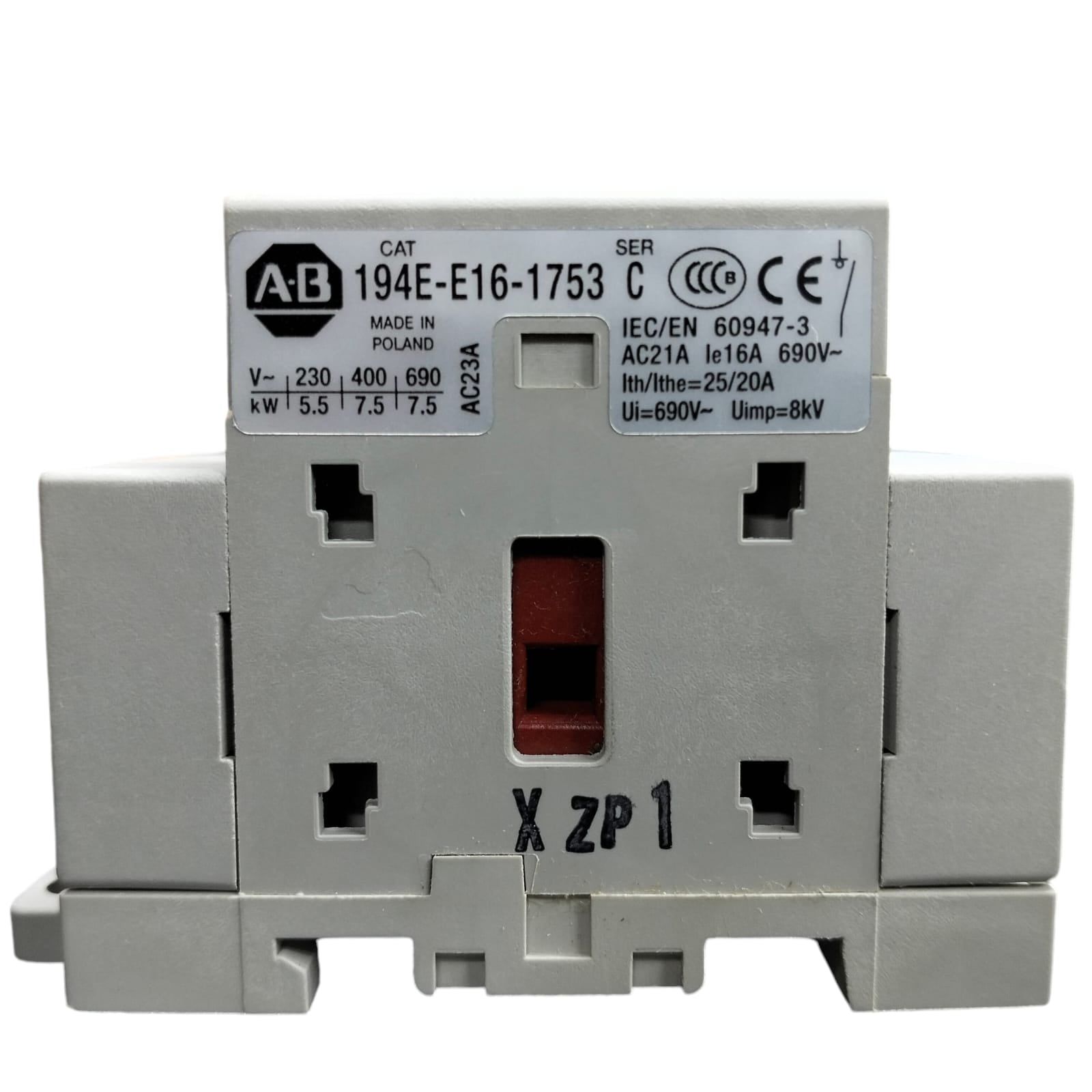 Allen Bradley 194e-e16-1753 Interruptor